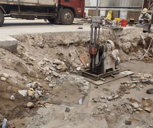 大田公路下沉压浆